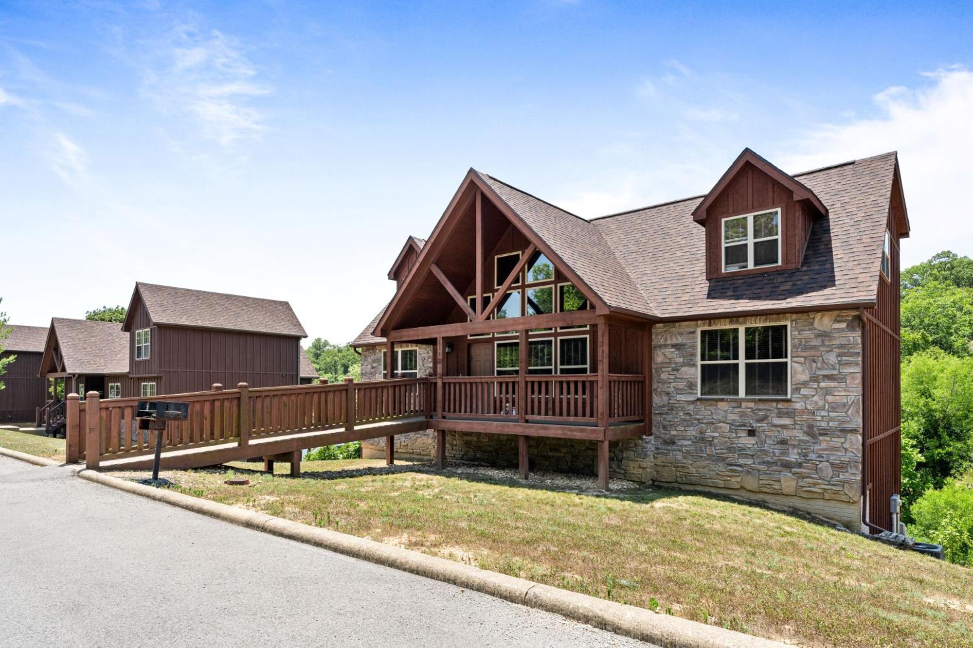 Makin Memories Lodge Cabin Branson West Exteriör bild