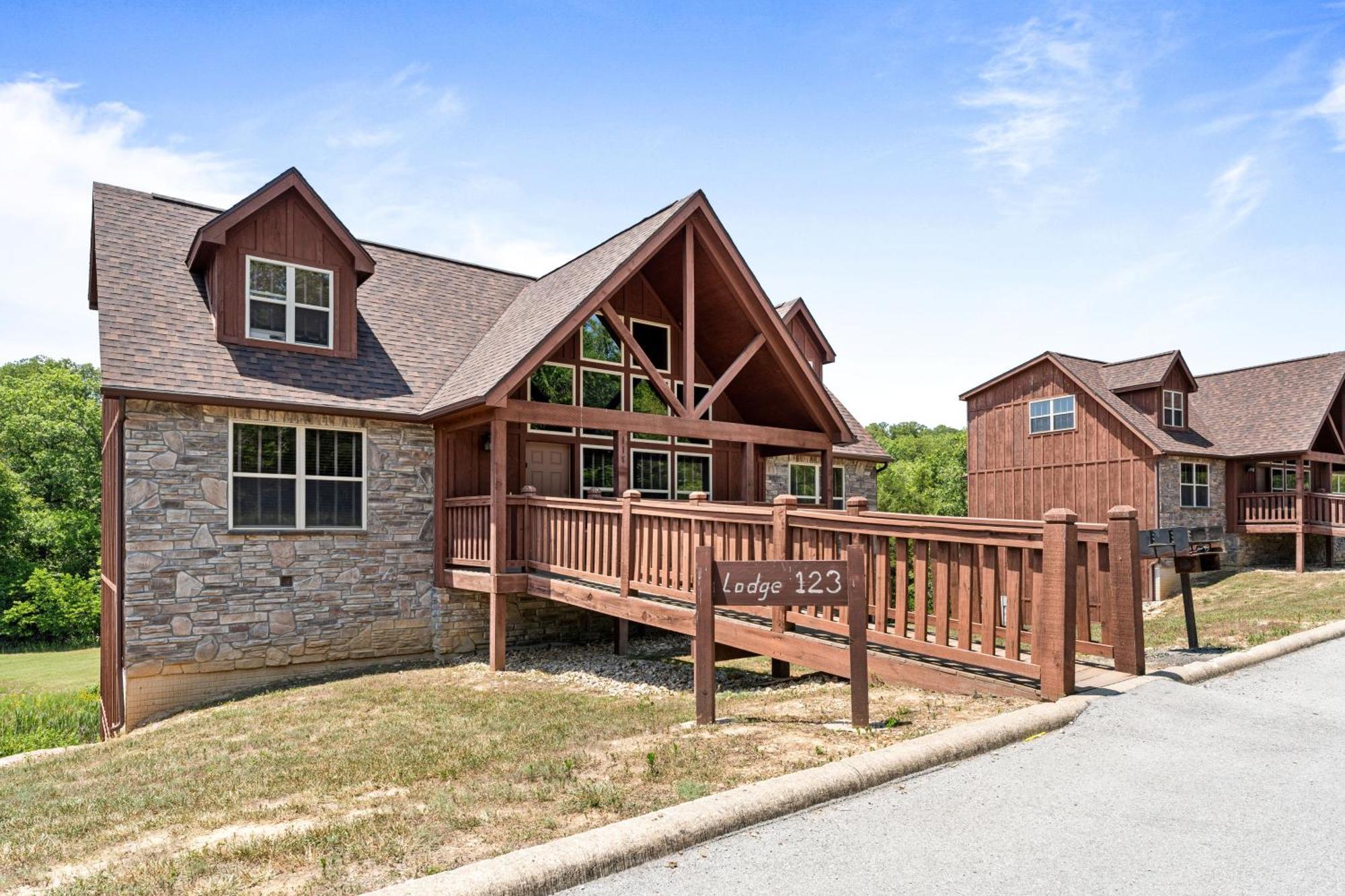 Makin Memories Lodge Cabin Branson West Exteriör bild